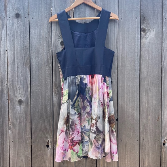 Ted Baker Floral Dress - Size 2 - Picture 4 of 5